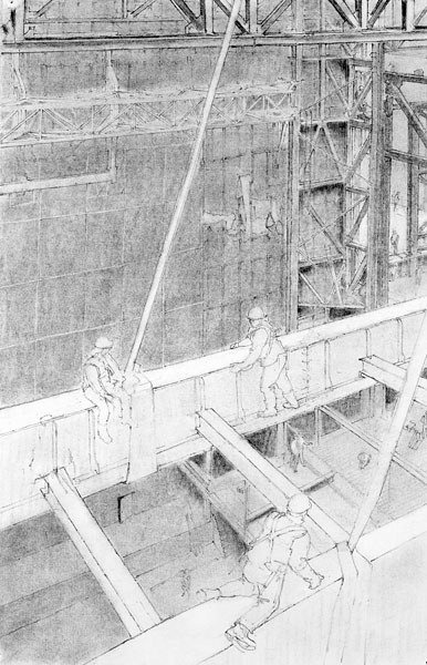 Building the New Fly Tower II, Royal Opera House, Covent Garden